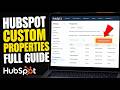 How to setup HubSpot CRM custom properties for lead tracking - Full Guide