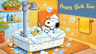 Snoopy: "Tiempo de Baño y ¡de Bloques!" │ ASMR + Speed Biuld