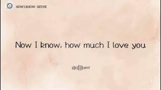 NOW I KNOW - KALEB J (REYNE TAGALOG VERSION)