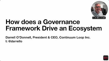Using an Ecosystem Governance Framework for a Minimum Viable Ecosystem