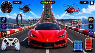 🚘Impossible Crazy Cars Mega Ramp Car Stunts Racing Driver Master Simulator Games Android Gameplay screenshot 3