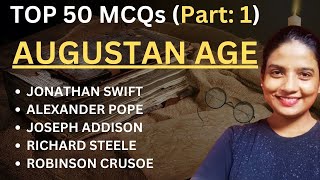 Top 50 MCQs on Augustan Age #englishliterature #ugcnet #ugcnet2024 #ugcnetenglish #augustanage