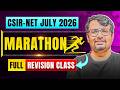 CSIR-NET July 2026 | Full Revision Class Marathon | By GP Sir