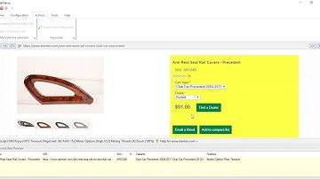 How to perform keyword scraping in stenten website using Webharvy