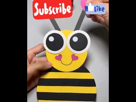 HOW TO MAKE BEE MINECRAFT PAPERCRAFT  ALSA HONGGO [WITH FREE DOWNLOAD  LINK] 