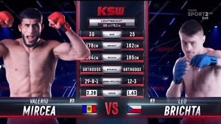 LEO BRICHTA vs VALERIU MIRCEA 🥊💥 KSW 91 Freefight |  ROUND 1