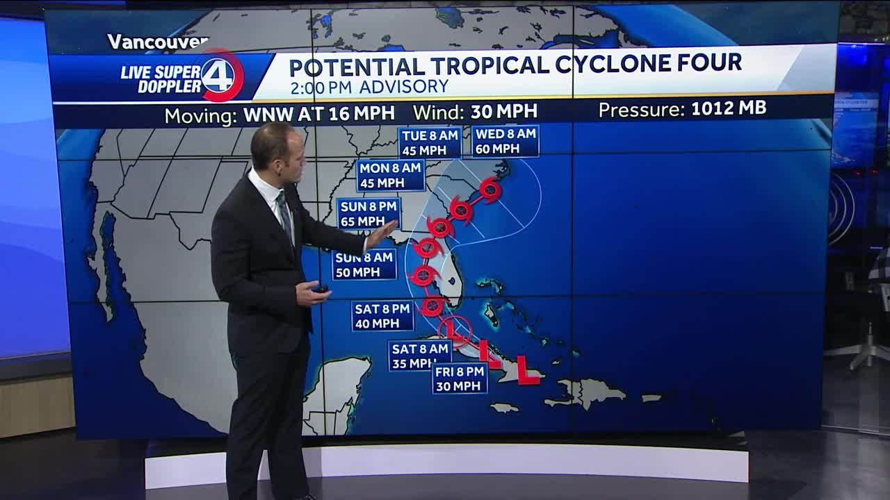 Rain Timing This Weekend - YouTube