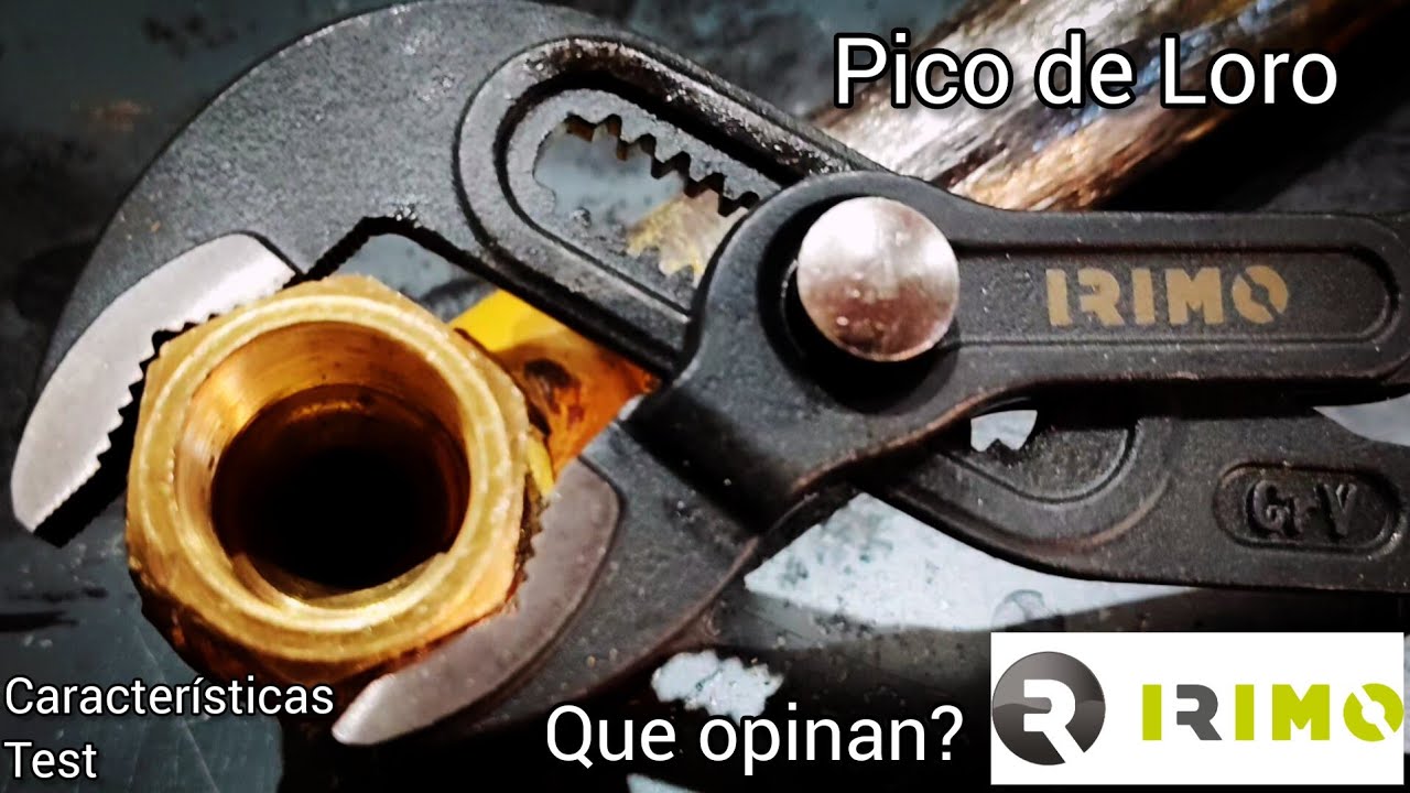 Pico de loro IRIMO tipo cobra knipex