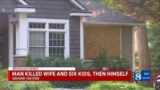 Deputies: Man killed wife and six kids, then himself