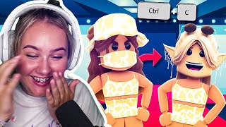 COPYING OUTFITS AND THEN WINNING THE PAGEANT!! Roblox Royale High