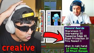 Youtubers Caught Using CREATIVE MODE in MINECRAFT vids ??