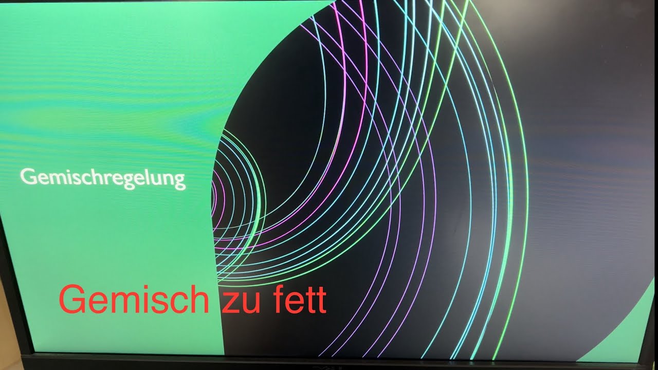Gemisch Zu Fett Ursachen