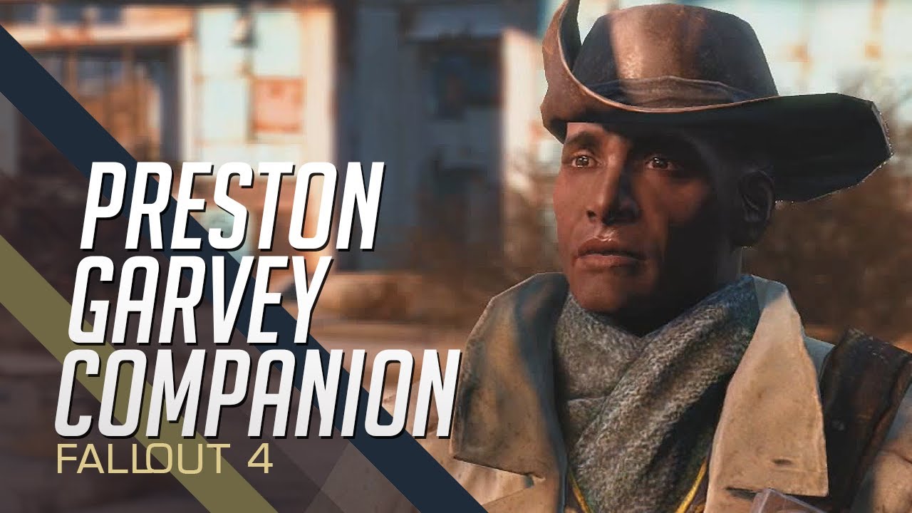 Fallout 4 Preston Garvey! (How To Get As A Companion) YouTube