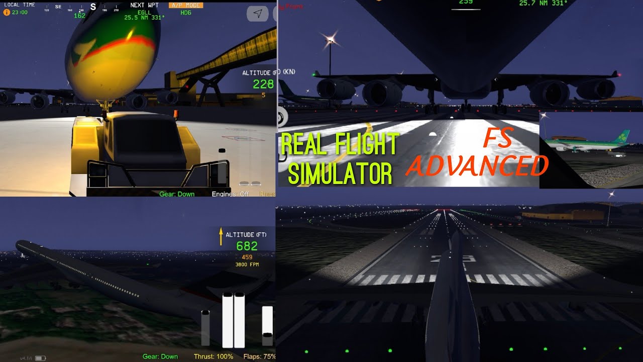 Real Flight Simulator FS Advanced ios Gameplay 2025 - YouTube