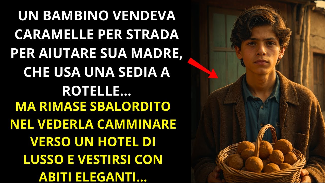 Un bambino vendeva caramelle per strada per aiutare sua madre, che usa ...