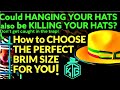 Choosing the best brim size for you  which hats are actually bad to hang kevins hats  guitars