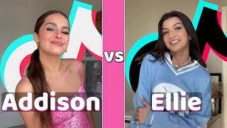 Addison Rae Vs Ellie Zeiler TikTok Dances Compilation October 2020