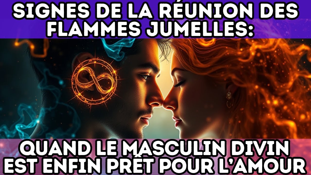 ✨ Signes de la Réunion des Flammes Jumelles : Quand le Masculin Divin est Enfin Prêt pour l’Amour