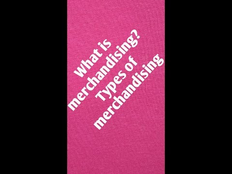 Video: Wat is het soort merchandising?