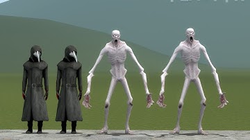 SCP-049 ULTIMATE VS SCP-096:SL!! Garry