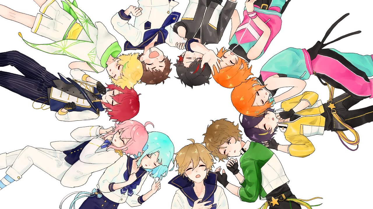 【手描きあんスタ】cLick cRack【1年生】