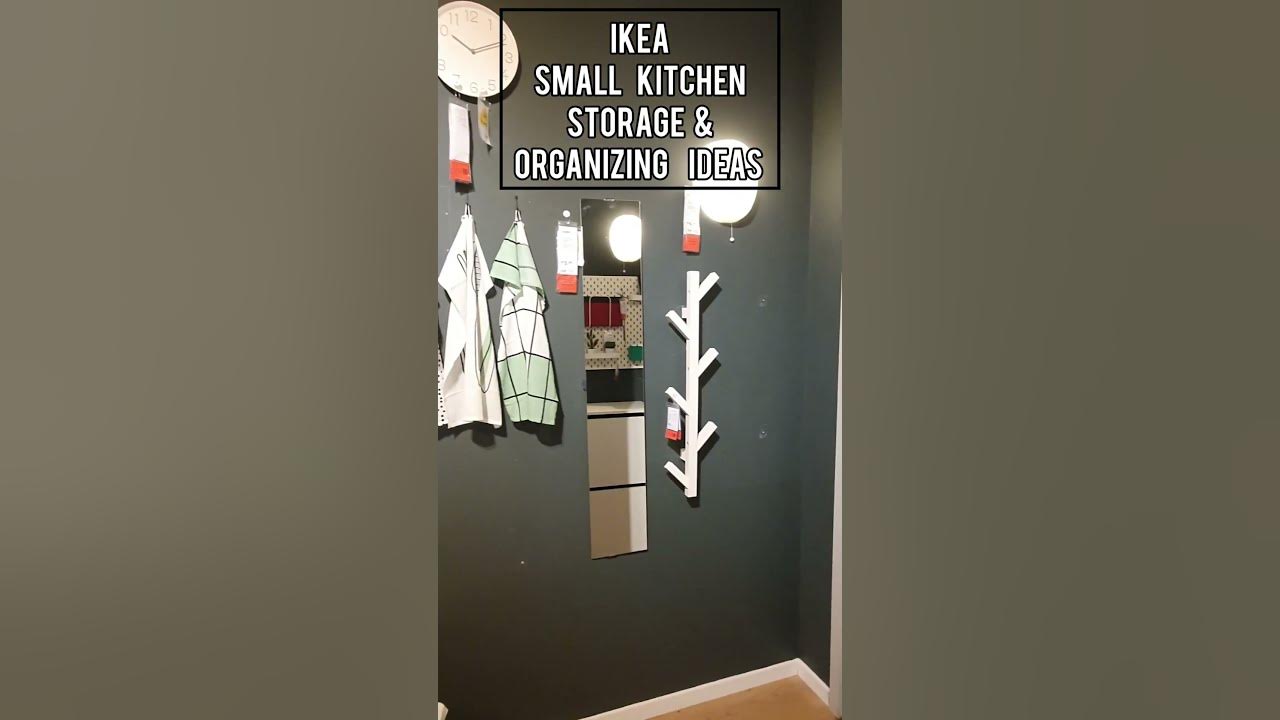 Ikea small kitchen storage organizing ideas shorts youtube