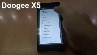 Doogee X5 Incoming Call and Ringtones. Входящий вызов и мелодии звонка.