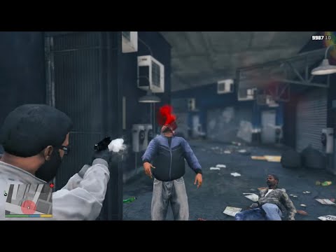GTA 5 - Street Dealers Shootout + Six Star Escape