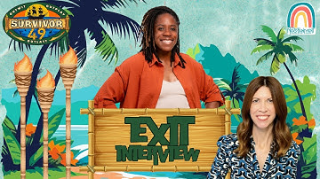 SURVIVOR 49 EXIT INTERVIEW / 9th ELIMINATION⎰Nerdtainment