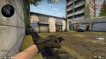 CSGO: 4K, 1v2 Clutch on Cache