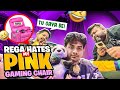 REGA BULLIED MY PINK GAMING CHAIR 😂 | 8BIT GOLDY IRL UNFILTERED 😈