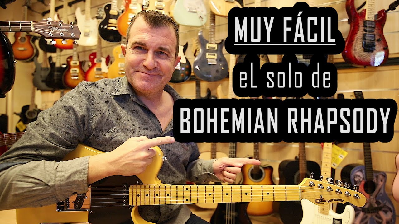 Aprende y toca muy fácil el solo de BOHEMIAN RHAPSODY con estos trucos -  YouTube
