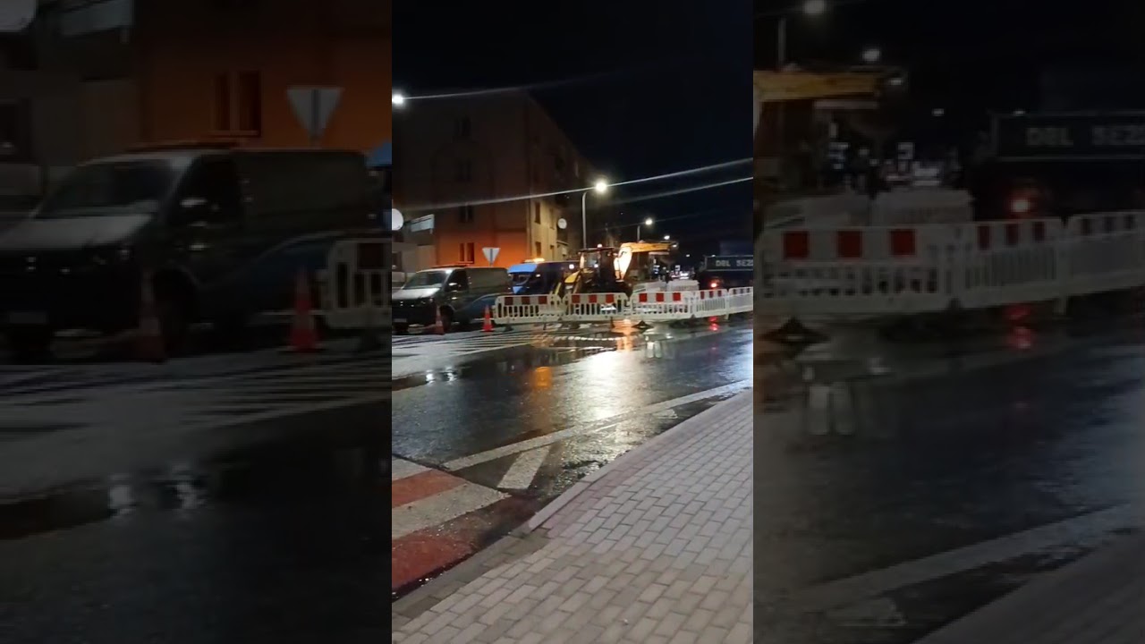 Trwa usuwanie awarii rurociągu wodnego na Fabrycznej