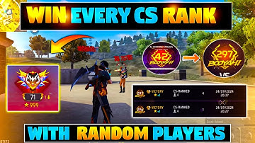 Hoe je elke CS RANKED kunt WINNEN met willekeurige spelers | cs rank tips en trucs | cs rank glitch