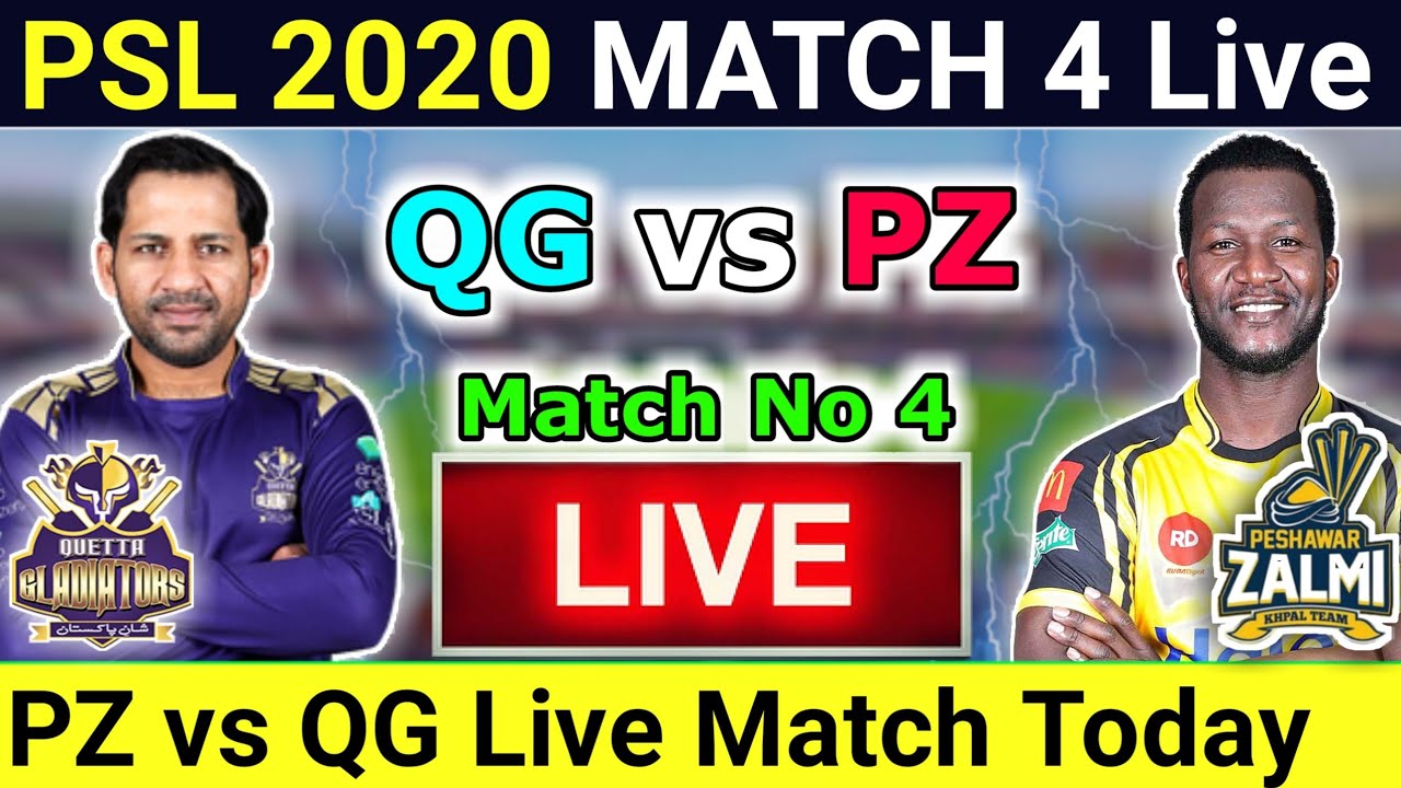 How To Watch PSL2020 live | PSL 5 QG vs PZ - YouTube