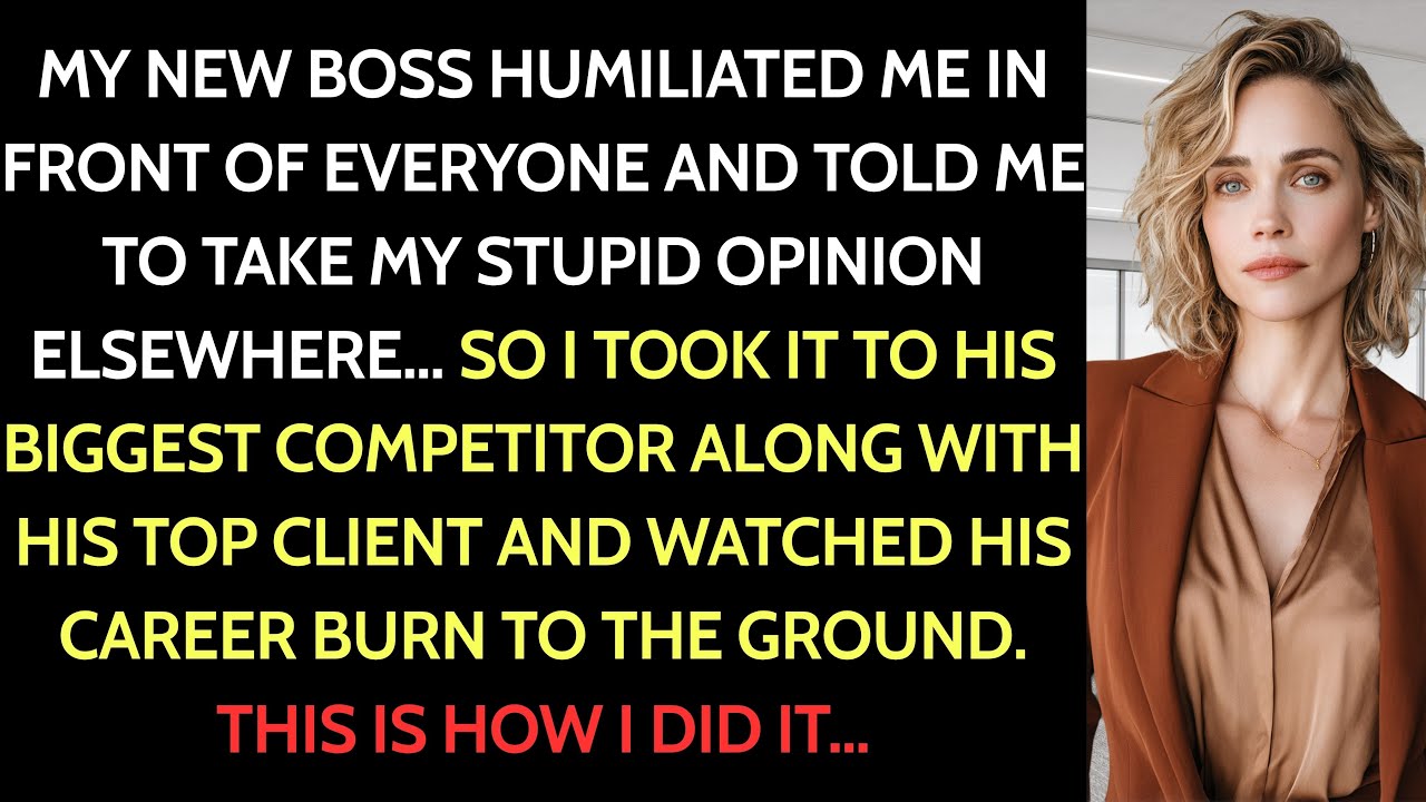 New Boss Told Me to Take My 'Stupid' Opinion Elsewhere–He Didn't Expect I'd Do Exactly What He Said