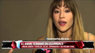 jimena baron hablo de su separacion de osvaldo