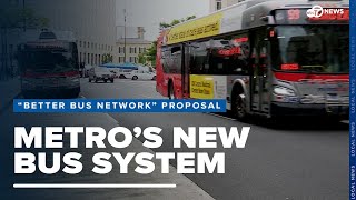 Metro's new bus system proposal could eliminate more than 600 stops, rename routes
