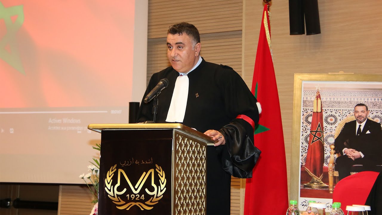 كلمة السيد النقيب أنوار بلوقي نقيب هيئة المحامين بطنجة في حفل إفتتاح ندوة التمرين برسم سنة 2024