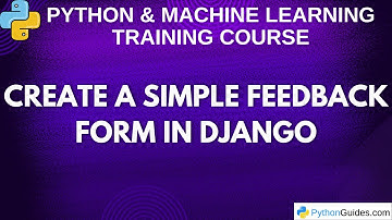 Create a Simple Feedback Form in Django | Beginner Friendly