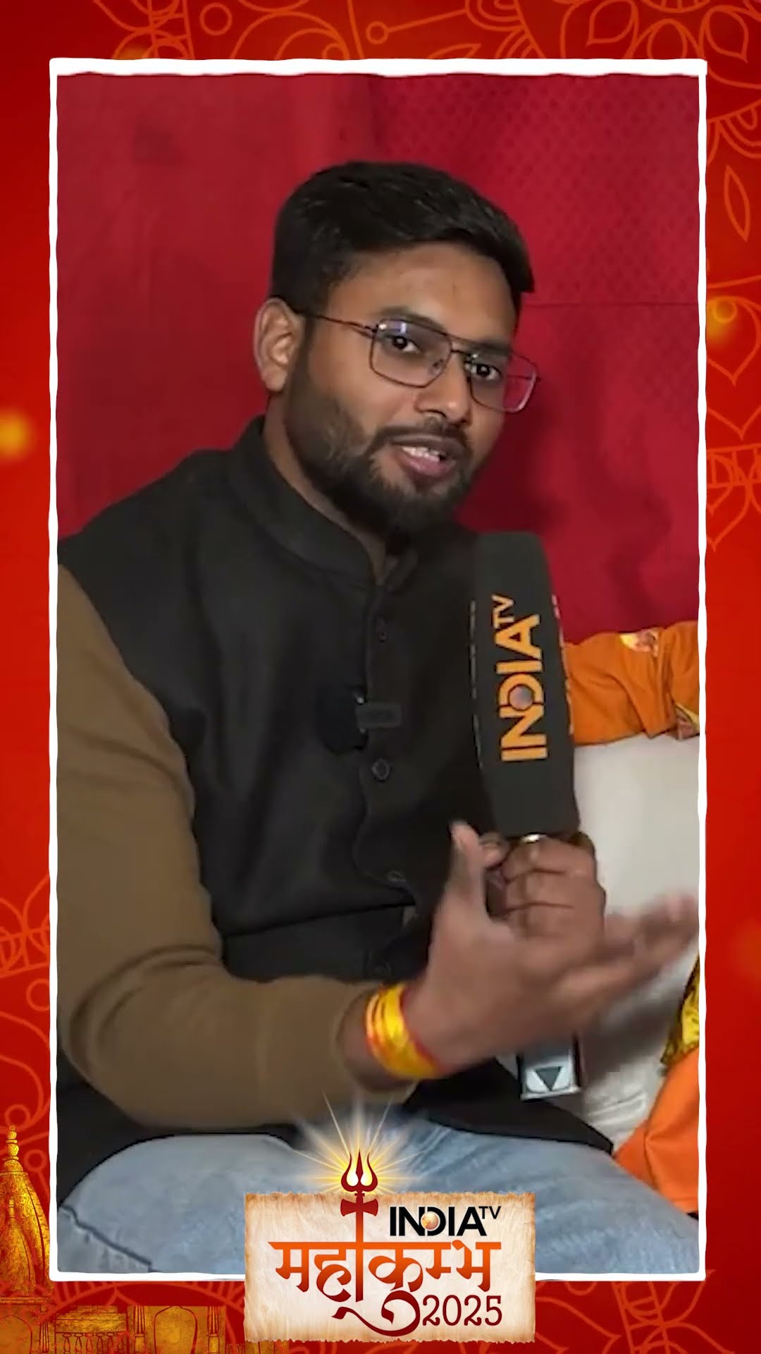 Golden Baba ने अखंड भारत को लेकर कह दी बड़ी बात, हैरान हो गए लोग #shorts #mahakumbh2025