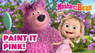 masha bear 2025 paint it pink best episodes cartoon collection