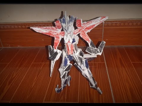 [Giới thiệu] Cách gấp robot bằng giấy-Origami hoang hai
