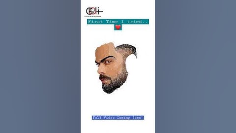 I tried to draw digital art on autodesk sketchbook ✨ first time - Virat Kohli 🔥 Drawing