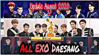 「ALL 23」EXO DAESANG AWARDS COMPILATION (Update August 2020)