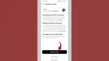 How to Deactivate Threads Account #shorts #threads