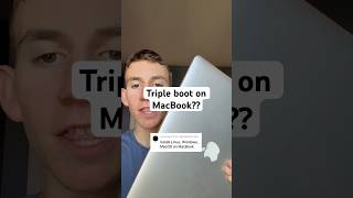 Triple boot on MacBook #macbook #techfacts #techtok