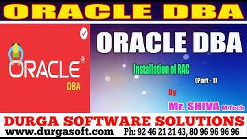 Oracle DBA Tutorial || onlinetraining|| installation of RAC Part - 1 by Shiva