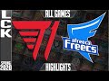 T1 vs AF Highlights ALL GAMES | LCK Spring 2020 W5D2 | T1 vs Afreeca Freecs