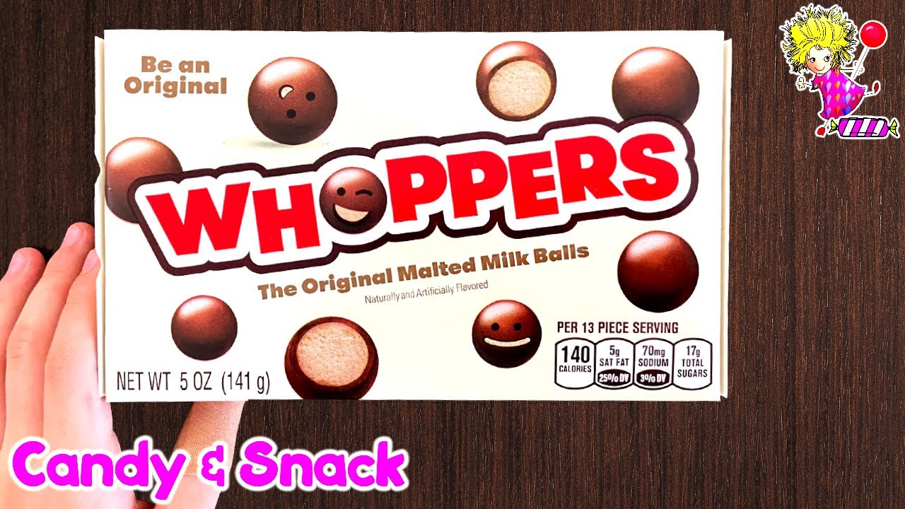 🍬 Whoppers The Original Malted Milk Balls - Candy & Snack Review